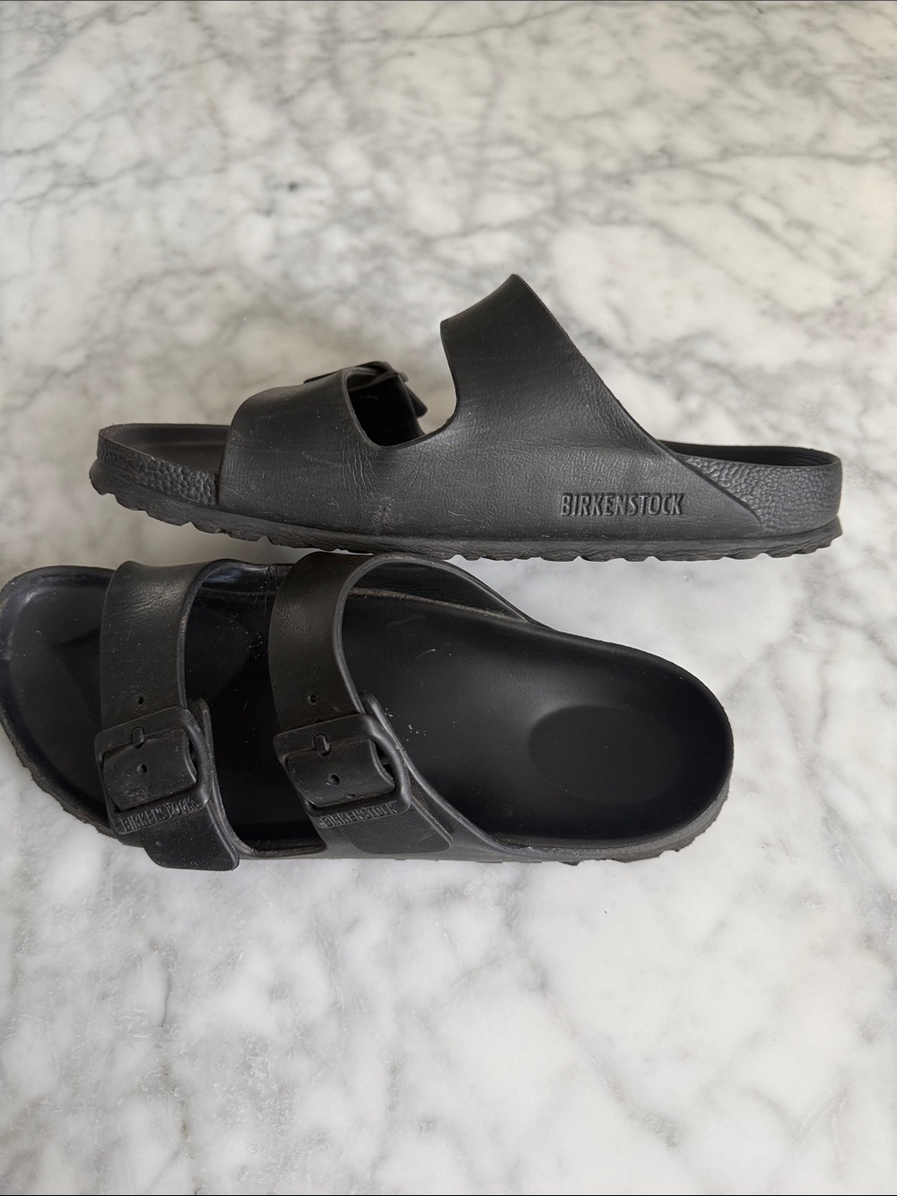 Birkenstock Arizona Essentials Eva Sandal in Black - Picture 6 of 11